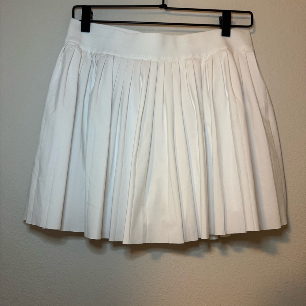 Beyond Yoga If You Pleats Skort in White